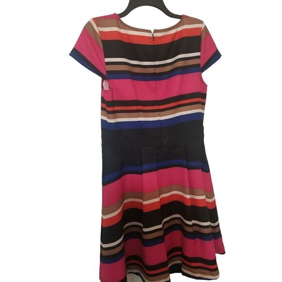 Elle Women's Stripped Dress - DJ - Picture 3 of 5